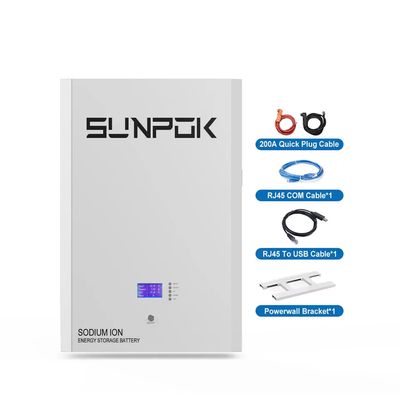 Sunpok Sodium Ion Battery Built - In Smart BMS Electronic Devices