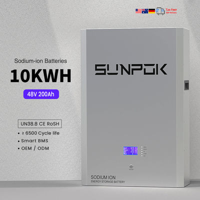 48V 10kwh Sodium-ion-battery Sodium Na Ion Storage Battery Solar Power Bank Power Wall Sodium Ion Rechargeable Batteries
