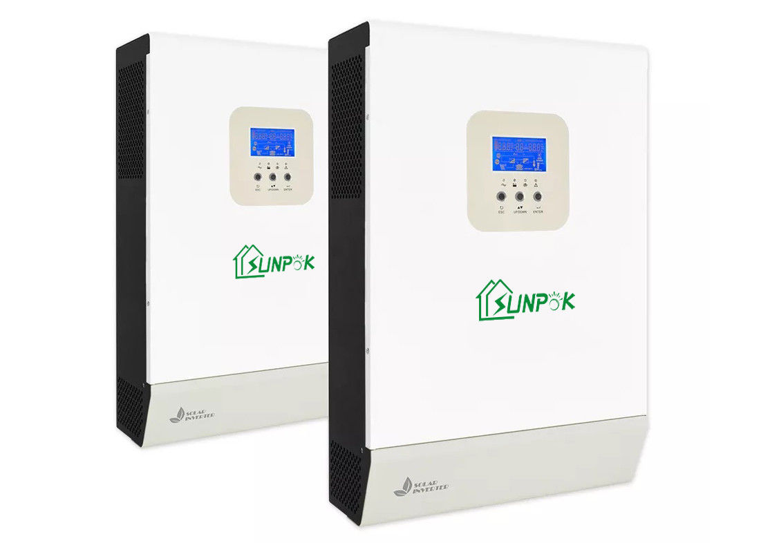نمایشگر LCD خاموش شبکه اینورتر 5kw 3kw 230V تک فاز برای انرژی خورشیدی