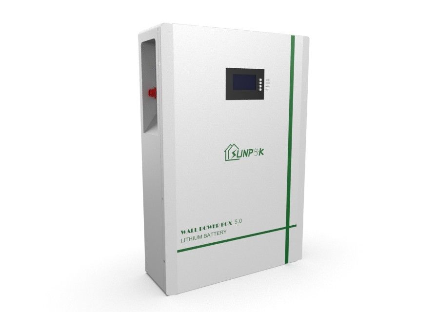 انرژی خورشیدی 48 ولت باتری لیتیوم یون 100 ساعت Lifepo4 5.12 کیلووات ساعت با سیستم BMS