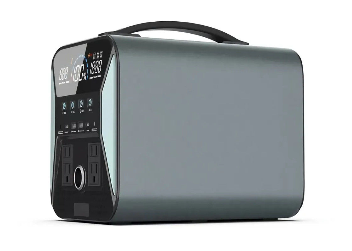 اضافه بار اتصال کوتاه نیروگاه قابل حمل لیتیوم 1000 وات نوع C Dc Ac 600 وات