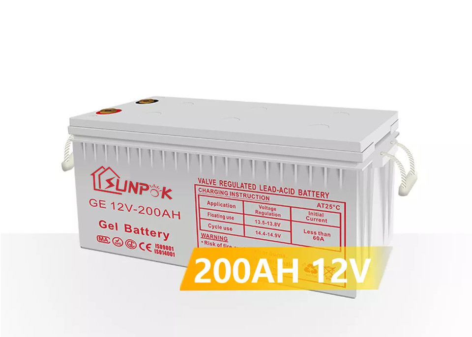 باتری ژل 12V 50Ah 100Ah 150Ah: از ذخیره بهینه انرژی خورشیدی با Sunpok لذت ببرید