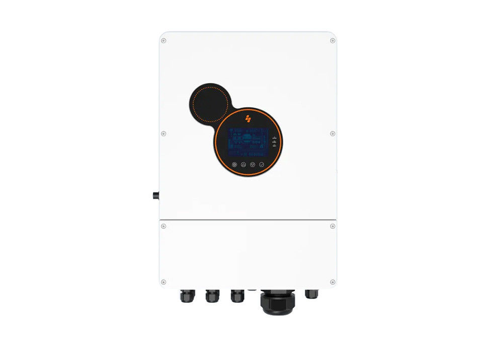 اینورتر خورشیدی هیبریدی Sunpok 5kva Mppt 450vdc 220v 48v 5kw On Off Grid Tie Hybrid Solar Inverter