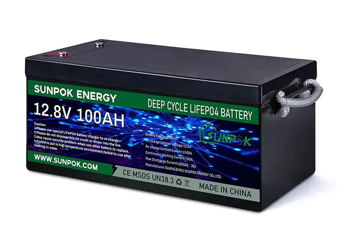 Lifepo4 12V 100Ah 200Ah 230Ah 280Ah 300Ah 460Ah لیتیوم 12V Lifepo4 باتری ذخیره‌سازی انرژی خورشیدی بسته باتری