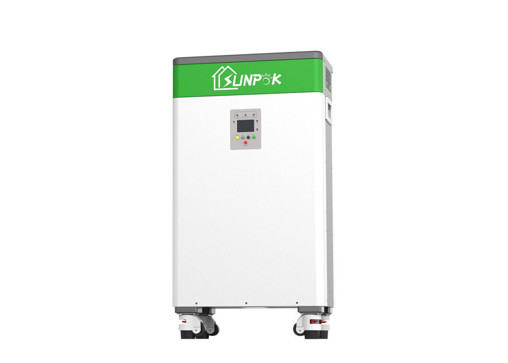 سیستم ذخیره سازی باتری LiFePO4 لیتیوم یون همه در یک سیستم انرژی خورشیدی 5 کیلو وات 10 کیلووات ساعت