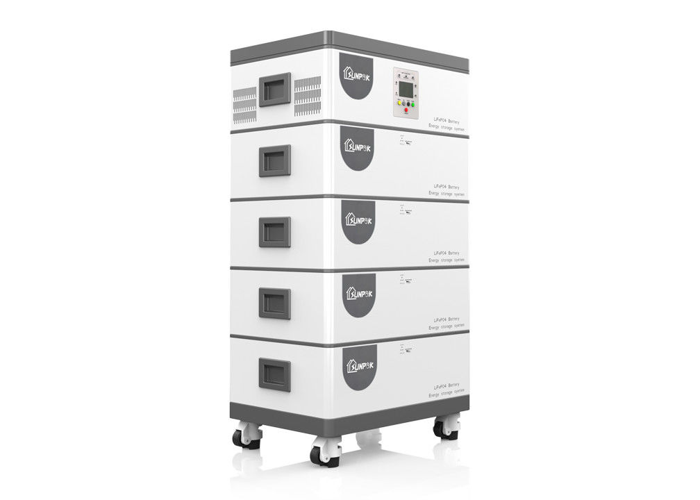 Sunpok All In One سیستم انرژی خورشیدی اینورتر 3 فاز Hybrid Grid Kit 5KW 10KW 15KW سیستم انرژی پنل خورشیدی