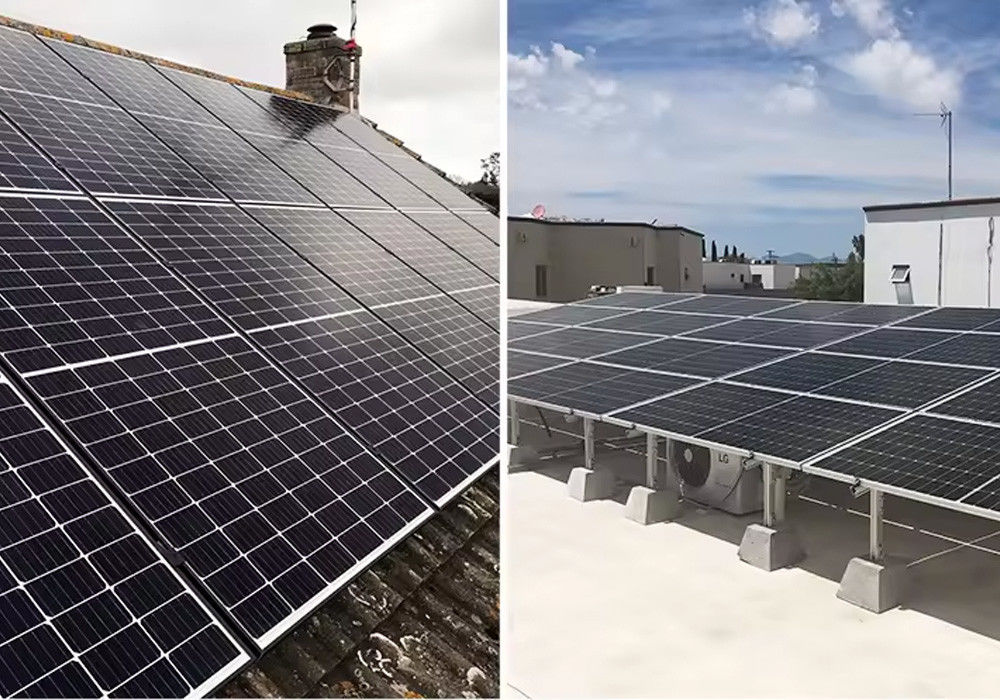 سیستم های انرژی خورشیدی ترکیبی 30kW 20kW 10kW سیستم های ذخیره سازی انرژی 3 فاز 40kwh سیستم خورشیدی باتری لیتیوم