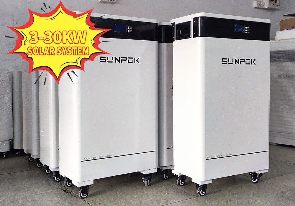 سیستم خورشیدی صنعتی هیبریدی 15 kw 20kw 30kw 50kw 100kw سیستم خورشیدی 1000w 2000w 3000w