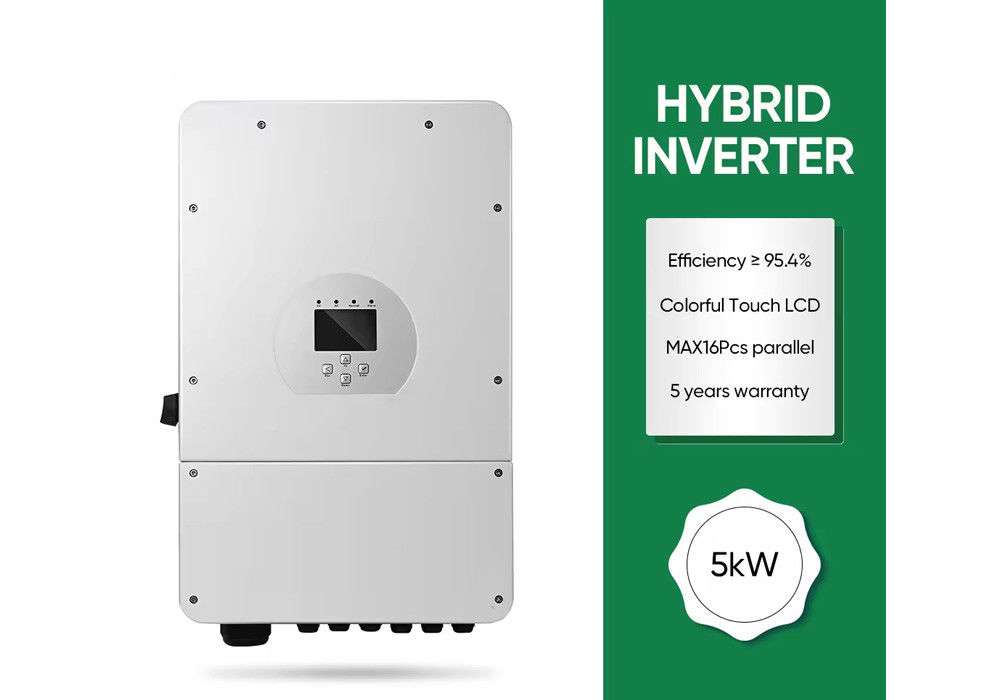 سیستم هیبرید Solaire پانل خورشیدی 3KW 5KW 10KW 20KW سیستم خورشیدی برای خانه