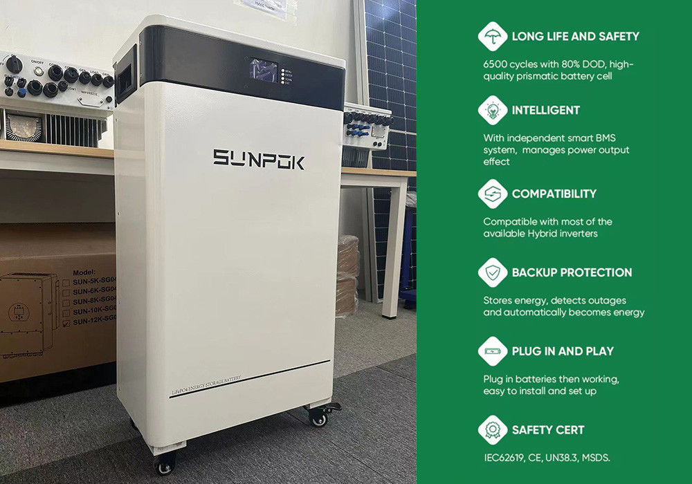 سیستم هیبرید Solaire پانل خورشیدی 3KW 5KW 10KW 20KW سیستم خورشیدی برای خانه