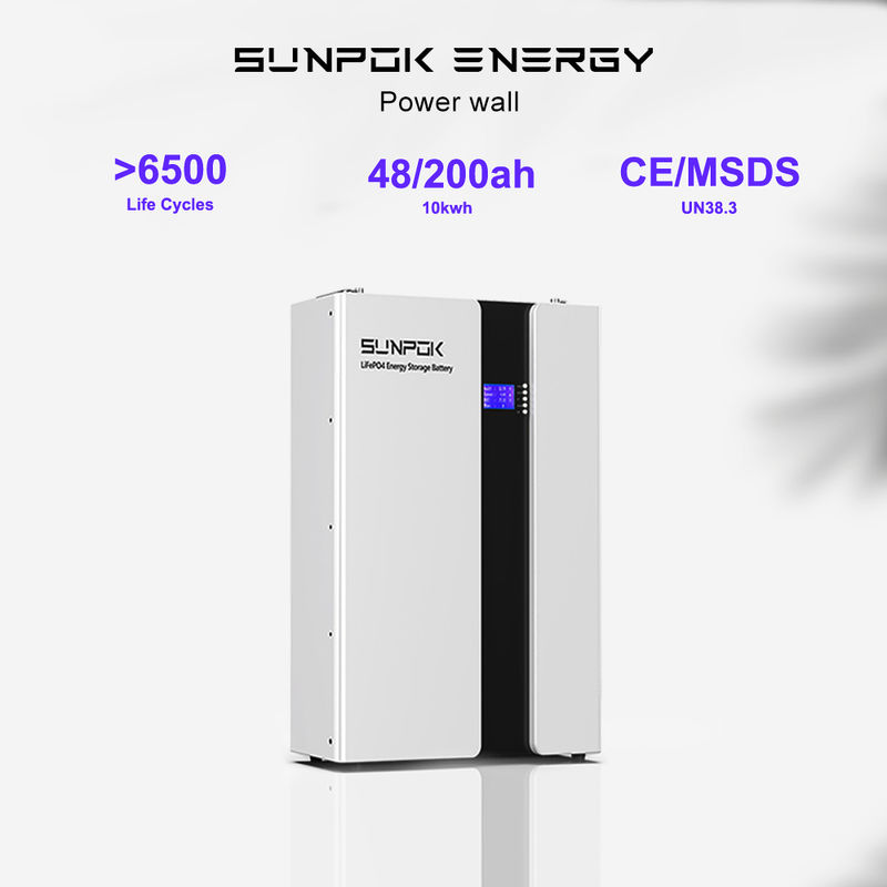 باتری ذخیره انرژی خورشیدی با ارزش فوق العاده باتری های لیتیوم یون 48V 100Ah 200Ah Powerwall Lifepo4