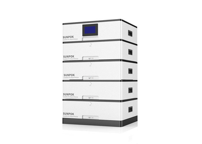 سیستم خورشیدی قابل انباشت 51.2v 200ah خانه 10kwh 20kwh 30kwh باتری ذخیره انرژی