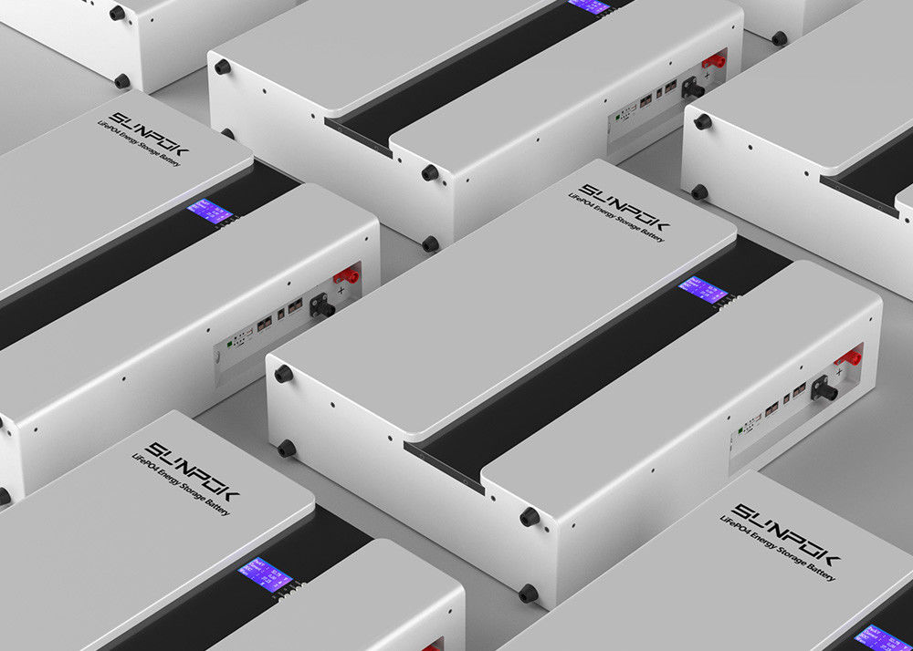 EU Stock باتری ذخیره انرژی خورشیدی 48V 5Kwh 100Ah 200Ah باتری لیتیوم یون خانگی