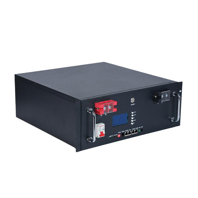 باتری راک فوسفات نوع لیتیوم آهن 48V 100AH پنل های خورشیدی خانه یون لیتیوم