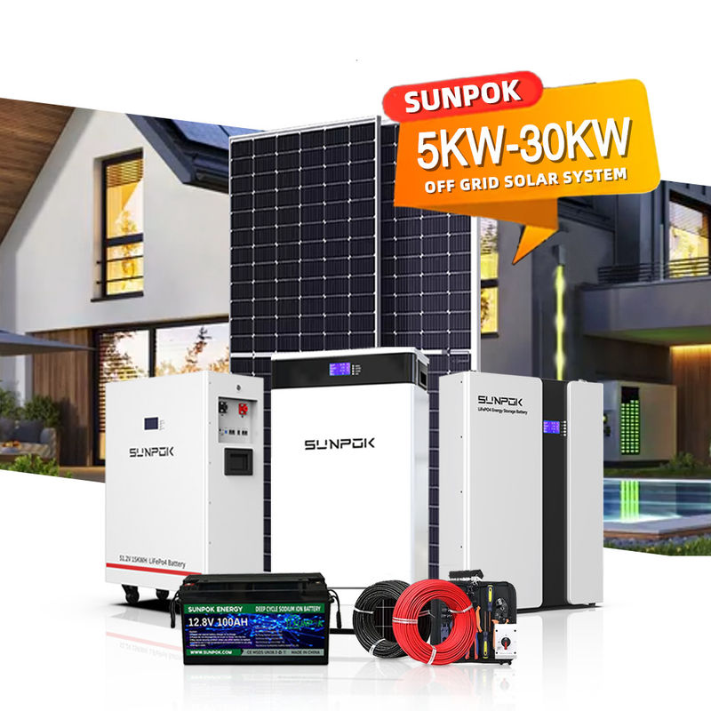 باتری خورشیدی 48 ولت 100 هارد ولت 120 هارد برای سیستم خورشیدی ترکیبی 6KWH 12KWH 18KWH 24KWH 30KWH