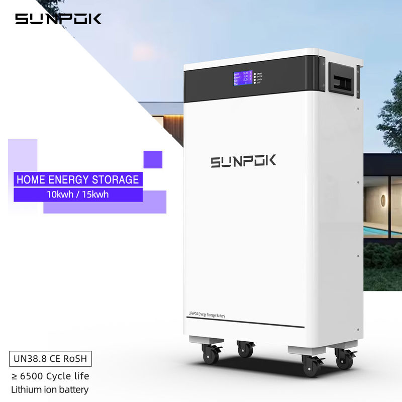 48v 200ah 300ah 400ah باتری خورشیدی لیتیوم Mppt اینورتر هیبریدی خورشیدی ذخیره انرژی خانگی