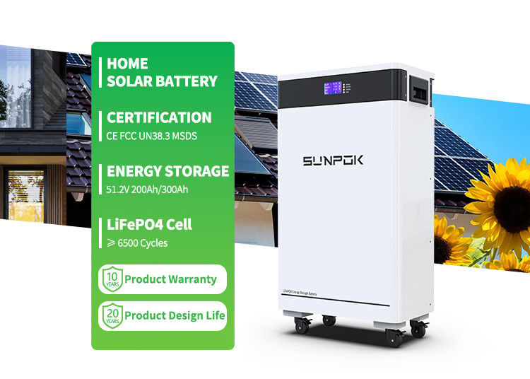 باتری های خورشیدی Lifepo4 6kw Byd باتری لیتیوم خورشیدی 48v 200ah 300ah ذخیره انرژی خانگی