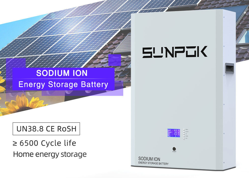 20kwh باتری سدیم 51.2v 1 48V 200ah 5kw 10kw 15kwh باتری یون سدیم برق دیوار نصب شده باتری یون لیتیوم خورشیدی