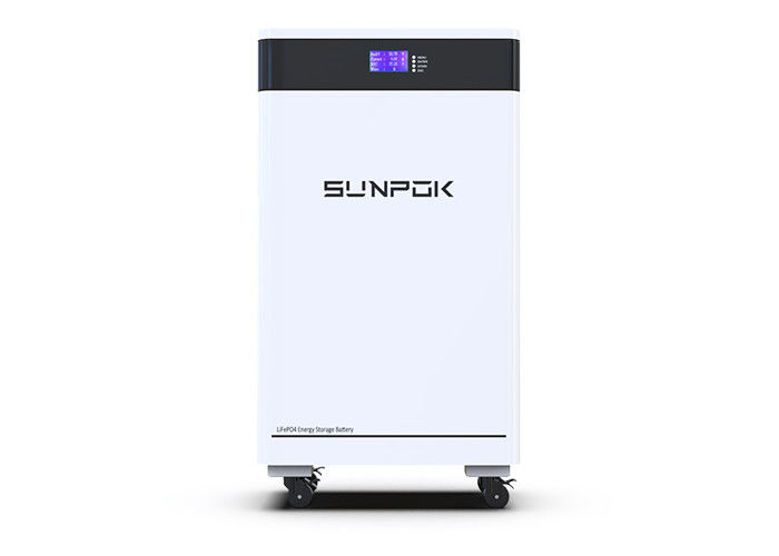 بسته باتری لیتیوم یون 15kWh خورشیدی 51.2V 300Ah Lifepo4 سیستم نصب شده روی زمین با ولتاژ 48V برای انرژی خورشیدی