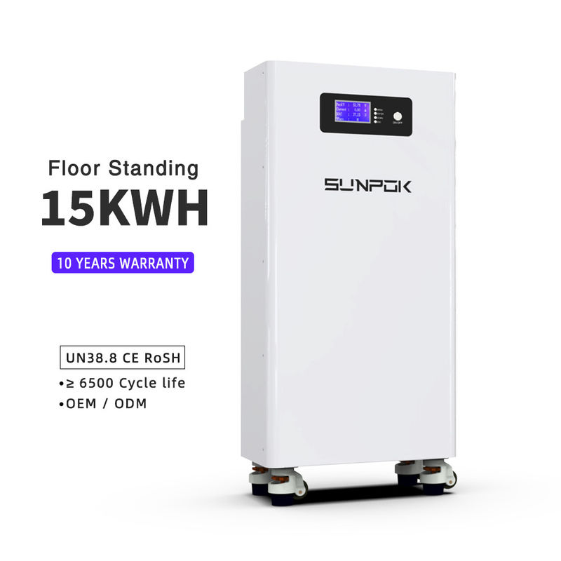 51.2V 300ah سیستم خورشیدی 48V Lifepo4 انرژی Powerwall 15kwh باتری لیتیوم سیستم خورشیدی 15KW باتری ذخیره سازی خانگی