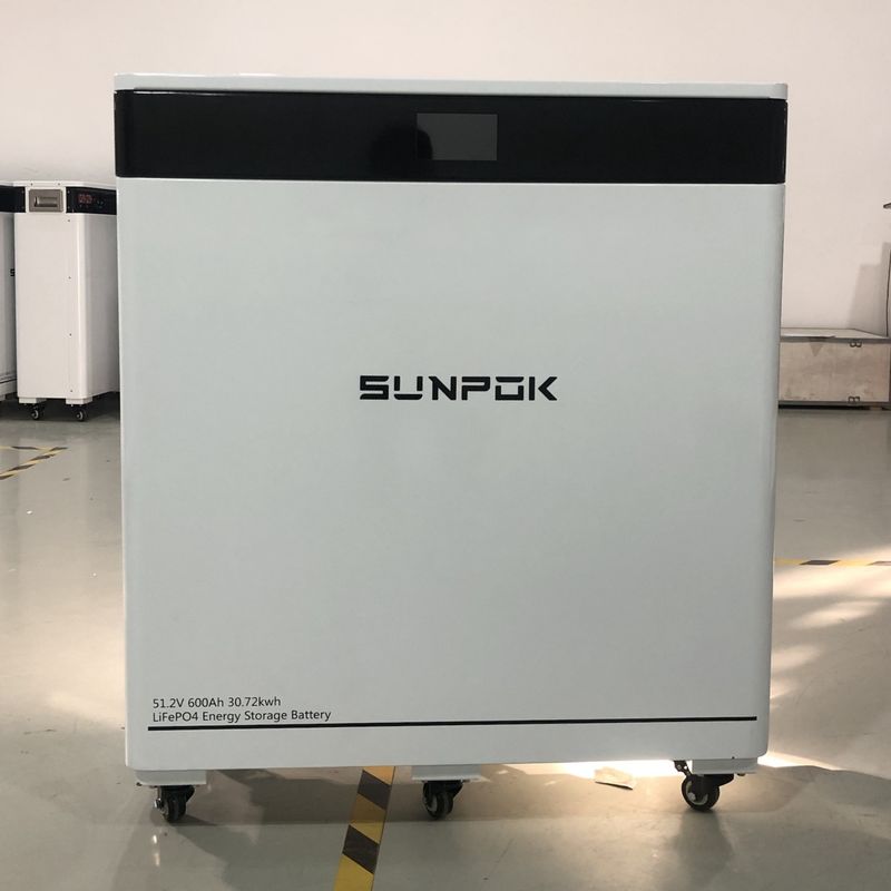 51.2V 30Kwh 600Ah 48V انرژی خورشیدی 30Kw باتری 15kw 48V باتری لیتیوم یون باتری خانه برای سیستم انرژی خورشیدی