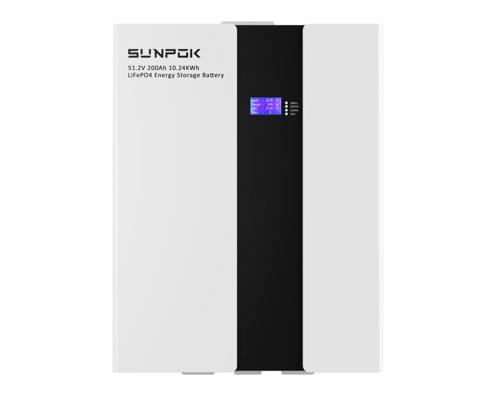 دیواری 10kwh خانه باتری لیتیوم باتری خورشیدی دیوار 48V 51.2V 200Ah 10kw LiFePO4 10kwh 20kwh باتری دیواری