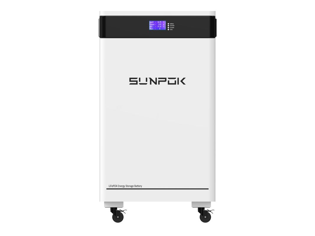 با کیفیت بالا 48V 300ah 15Kwh باتری لیتیوم خورشیدی ذخیره سازی قابل شارژ باتری های یون لیتیوم