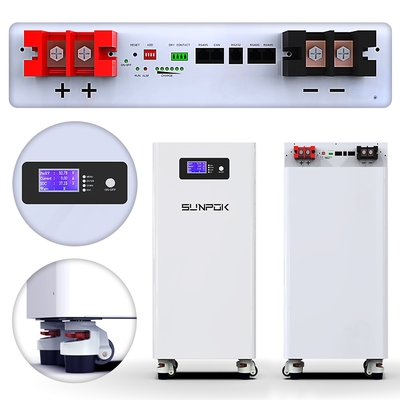 48 ولت 280 آمپر 300 آمپر باتری لیتیوم خورشیدی 14Kwh 15kwh سیستم انرژی خورشیدی 48 ولت 280 آمپر باتری ذخیره انرژی LiFePO4